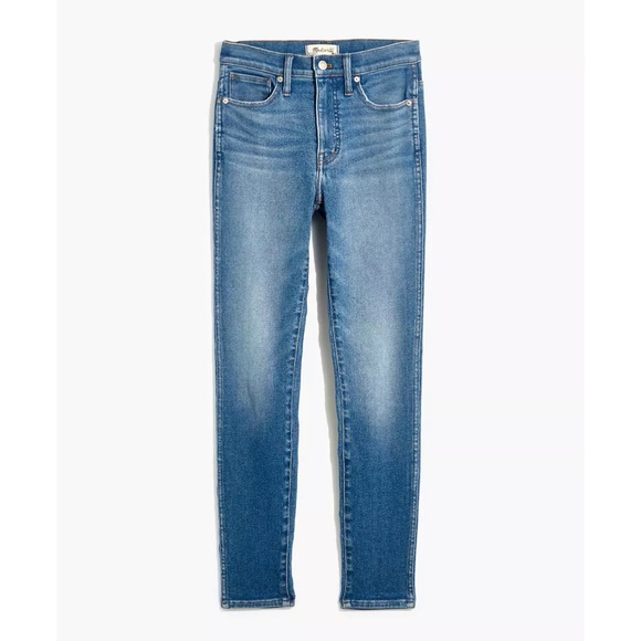 Madewell 10" High-Rise Skinny Crop Jeans - Picture 5 of 10